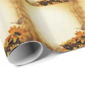 Sonnenblumen Geschenkpapier (Rolleneckpunkt)