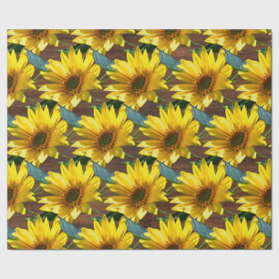 Sonnenblumen Geschenkpapier