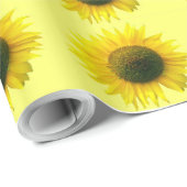 Sonnenblumen Geschenkpapier (Rolleneckpunkt)
