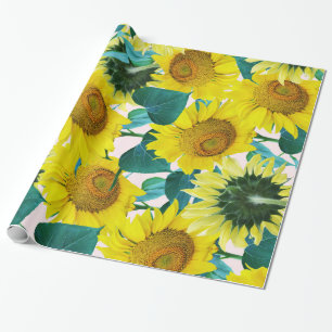 Sonnenblumen Geschenkpapier