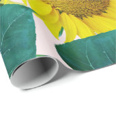 Sonnenblumen Geschenkpapier (Rolleneckpunkt)