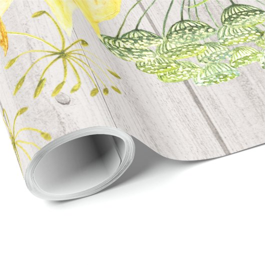 Sonnenblumen Geschenkpapier (Rolleneckpunkt)