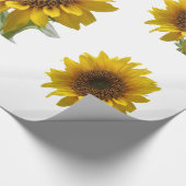 Sonnenblumen Geschenkpapier (Ecke)