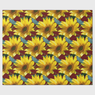Sonnenblumen Geschenkpapier