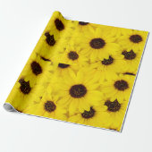 Sonnenblumen Geschenkpapier (Ungerollt)