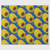 Sonnenblumen-Geschenkpapier Geschenkpapier (Flach)