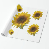 Sonnenblumen-Geschenkpapier Geschenkpapier (Ungerollt)