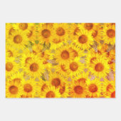 Sonnenblumen ! geschenkpapier set (Vorderseite 2)