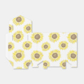 Sonnenblumen Geschenkschachtel (Ungefaltet)