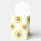 Sonnenblumen Geschenkschachtel (Geöffnet)