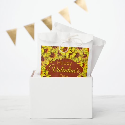 Sonnenblumen-Geschenktüten Geschenktütchen (Party)