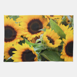 Sonnenblumen Geschirrtuch