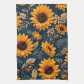 Sonnenblumen Geschirrtuch (Vertikal)