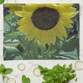 Sonnenblumen Geschirrtuch (Gefaltet)