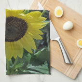 Sonnenblumen Geschirrtuch (Viertel Falte)