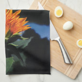 Sonnenblumen Geschirrtuch (Viertel Falte)