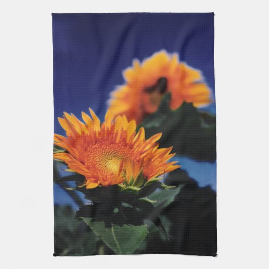 Sonnenblumen Geschirrtuch (Vertikal)