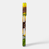 Sonnenblumen Gestaltete Glaswirkung Case-Mate iPhone Hülle (Rückseite / Rechts)