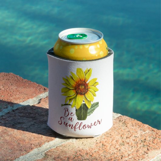 Sonnenblumen-Getränkedose-Kühler Dosenkühler (In Situ Pool)