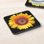 SONNENBLUMEN GETRÄNKEUNTERSETZER (Linke Seite)