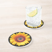 SONNENBLUMEN GETRÄNKEUNTERSETZER (Seite)