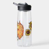 Sonnenblumen Ginger Maine Coon Cat Trinkflasche (Rechts)