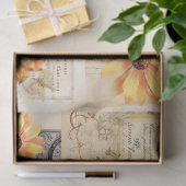 Sonnenblumen & Girly Dreams Collage Tissue Seidenpapier (Geschenk)