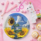 Sonnenblumen Glacier Paper Teller (Party)