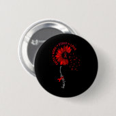 Sonnenblumen Glaube Hoffnung Liebe Band Sichelzell Button (Vorne & Hinten)