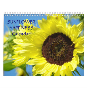 SONNENBLUMEN GLÜCK Kalender Bürogaben