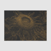 Sonnenblumen Gold Schwarze Blumen