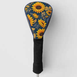Sonnenblumen Golf Head Cover - T-Shirt in Bloom Headcover