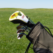 Sonnenblumen-Golf-Schlagholzabdeckung Golf Headcover (In SItu)