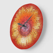 SONNENBLUMEN GROßE WANDUHR (Winkel)