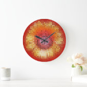 SONNENBLUMEN GROßE WANDUHR (Zuhause)