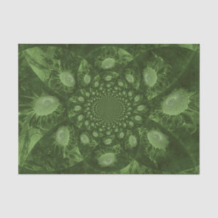 Sonnenblumen Grüne Florale Abstrakte Kunst Decoupa Seidenpapier