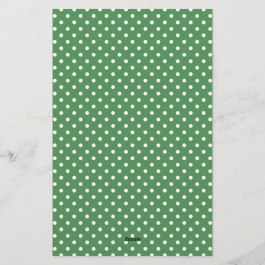 Sonnenblumen Grüne Grenze Polka Punkte Name hinzuf Briefpapier (Rückseite)