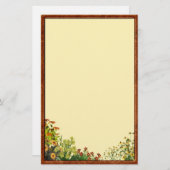 Sonnenblumen Grunge Stationery Briefpapier (Vorne/Hinten)