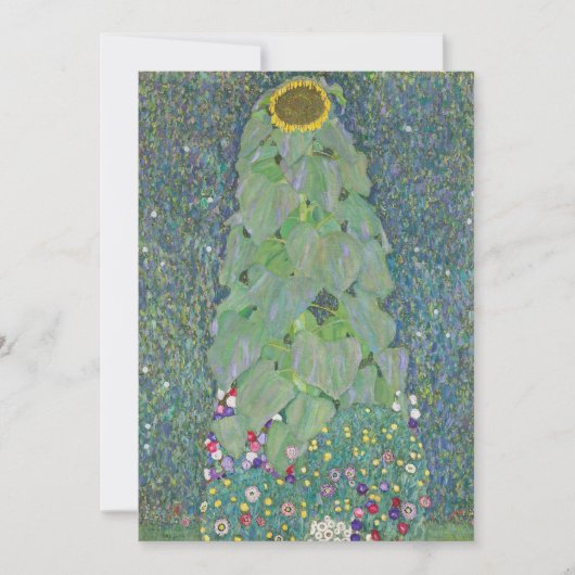 Sonnenblumen | Gustav Klimt (Vorderseite)