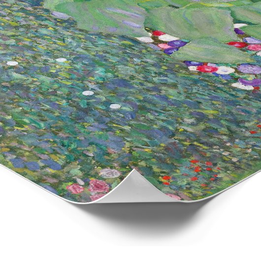 Sonnenblumen | Gustav Klimt Poster (Ecke)