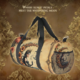 Sonnenblumen-Halbmond-Königin Duffle Bag