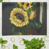 Sonnenblumen Handtuch (Gefaltet)