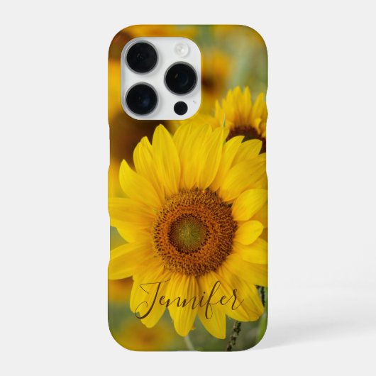 Sonnenblumen-Handyhülle iPhone Case Hülle (Rückseite)