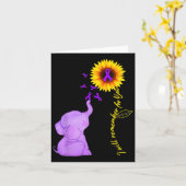 Sonnenblumen Heimerheimer-Bewusstsein werde ich mi Karte (Gelbe Blume)