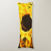 Sonnenblumen Hell Seitenschläferkissen (Vorderseite Vertikal)
