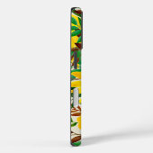 Sonnenblumen Herbst Blumenstrauß Mit Monogramm Case-Mate iPhone Hülle (Rückseite / Rechts)