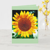 Sonnenblumen-Herrlichkeit Karte (Gelbe Blume)