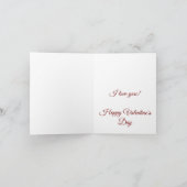 Sonnenblumen-Herz-Karte mit Falz Karte (Innenseite)