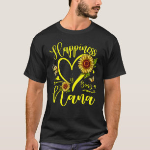 Sonnenblumen Herzglücks ist eine Nana T-Shirt