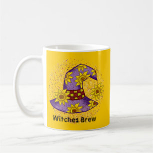Sonnenblumen-Hexen-Braut-Zauber-Tassen Kaffeetasse